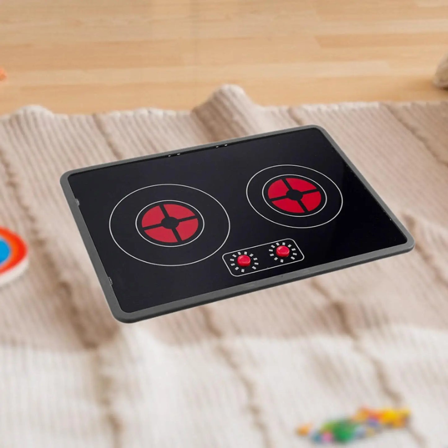 Kids Kitchen Play Toy Stove Toy Induction Cooker Acrylic Interactive Role Play Realistic Educational Toys for Girls Boys