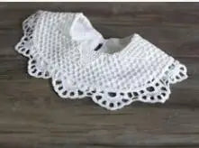 Brand New Baby Girls 100% Cotton Lace Bibs Baby Burp Cloths 0-3Year
