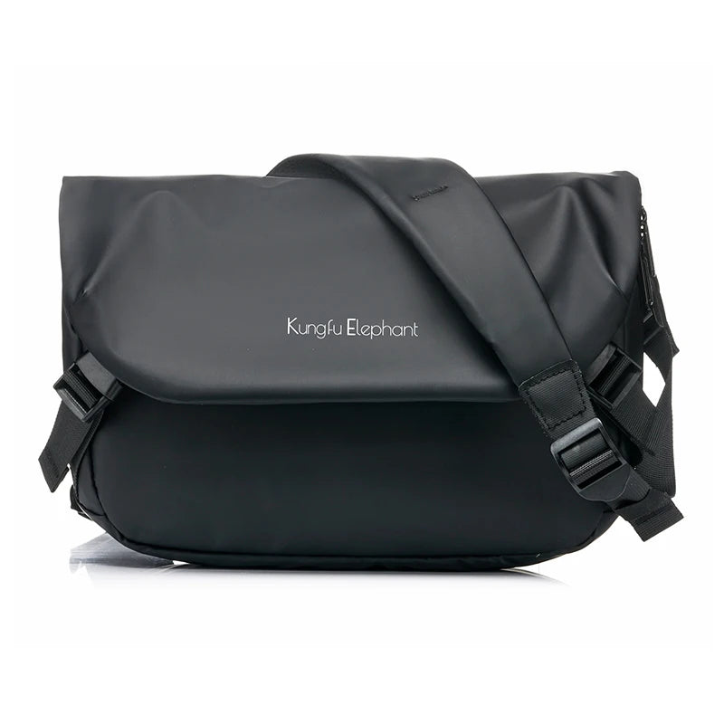 New Men Single Shoulder Bag PU Leather Male Crossbody Outdoor Bags Man Casual Travel Waterproof Retro Zipper Messanger Bag Hot