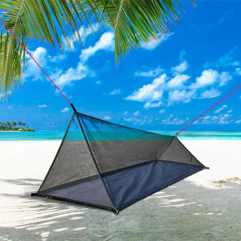 Mesh Tent For Outdoors Screen Shelter Tent Portable Breathable Foldable Enclosure House Playpen For Outdoor Patio Porch Yard