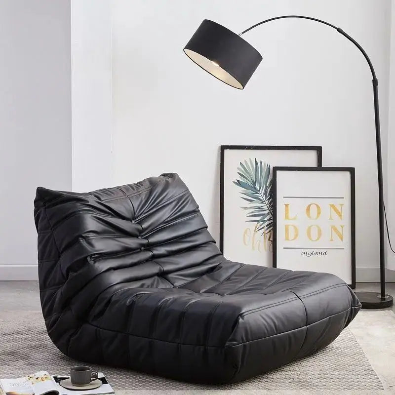MOMO Caterpillar Lazy Sofa 90cm Width Tatami Mat Single Person Bedroom Balcony Ins Sofa Foam Filling for Lie And Sleep