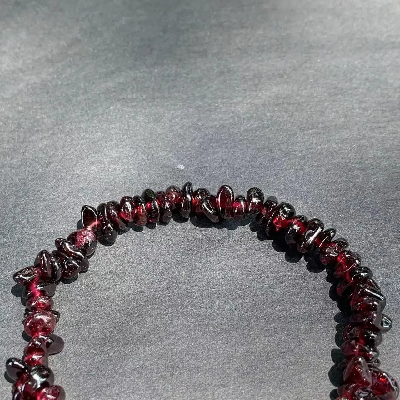 Natural Garnet Bracelet For Woman Crystal Bracelet Jewelry Red Stones Wholesale Healing Energy Gift Lucky