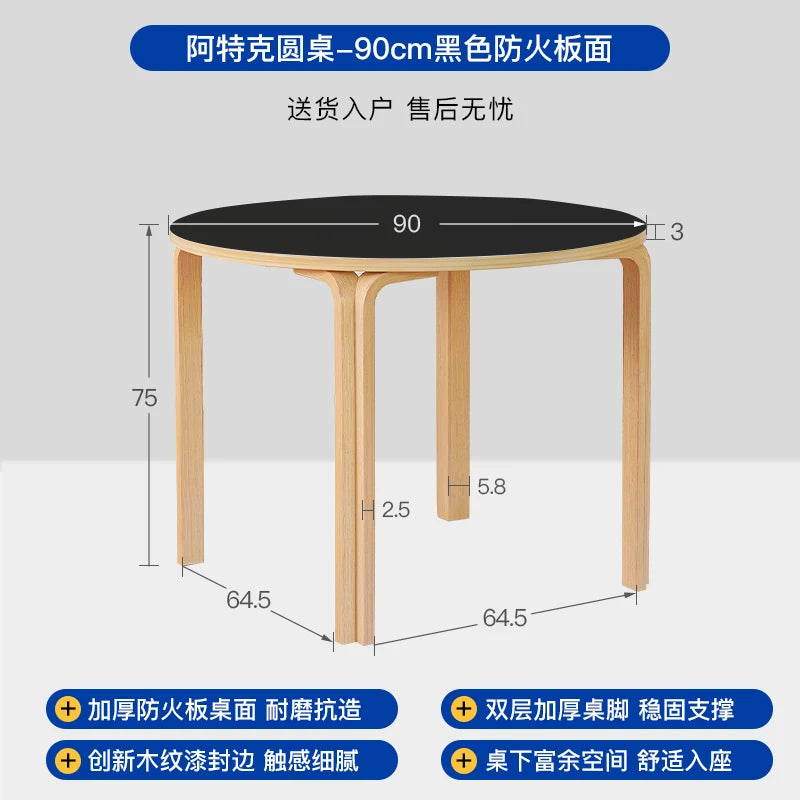 Modern Square Dining Table Minimalist Style Nordic Computer Dining Table Waterproof Relaxing Tavolo Pranzo Home Furniture