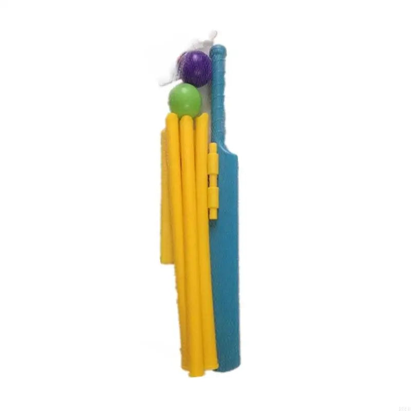 652F Children Cricket Set Indoor Outdoor Child Sports Game Parent Child Cricket Game with Stumps and 2 Balls Enduring