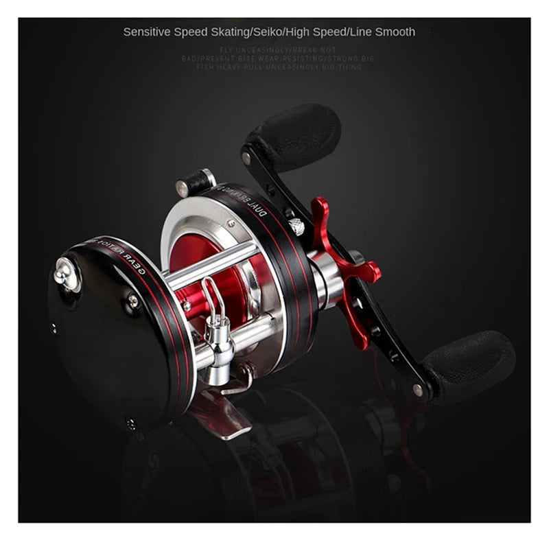 Trolling Reels Drum Fishing Reels Sea Fishing Reels Large Line Capacity Bait Fishing Reels