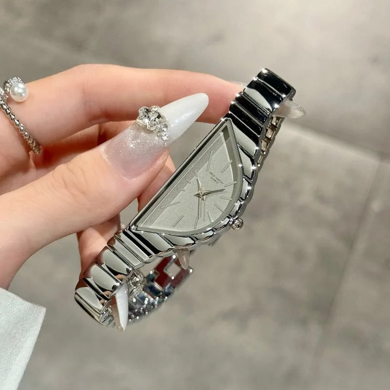 Women's Watch Light Luxury Semicircular Irregular Design Light Luxury Niche High-end Small Ladies Watch