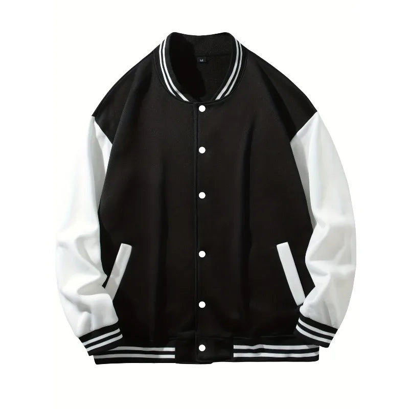Men's Top Men's Baseball Clothing Lightweight Warm Men's Jacket Men's Jacket Cute Top Hip Hop Rock Clothing