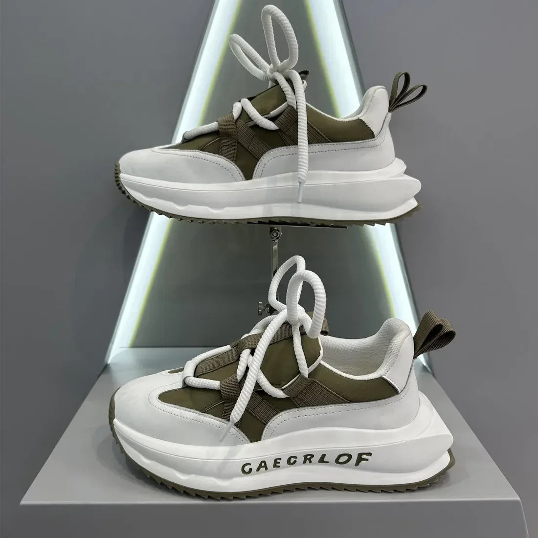 Men's Sneakers 2025 Spring Men Shoes Fashion Comfortable Platform Casual Sneakers Outdoor Sports Shoes for Men Non-slip Footwear