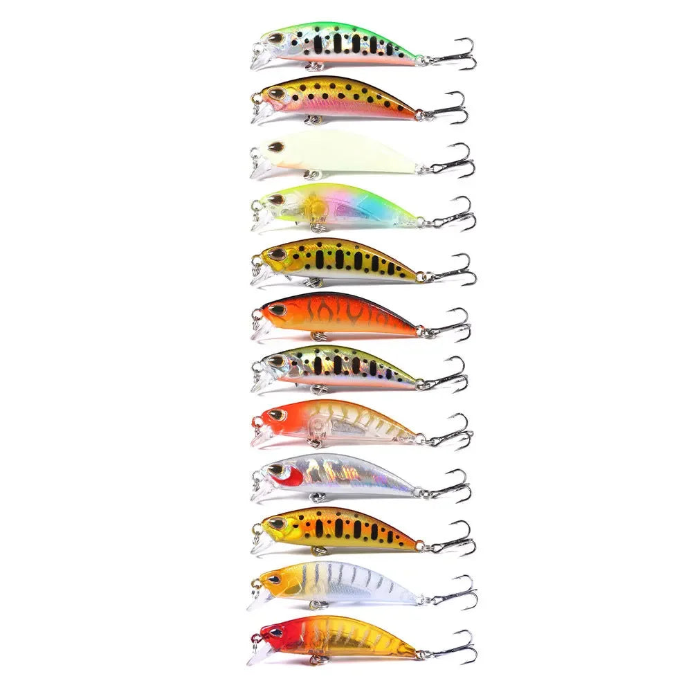 Lure Fish Bait: Micro-object Long-range Drop, Glow-in-the-water, Small Milo Tremor, Slow-sinking, Dead Flight Fake Bait