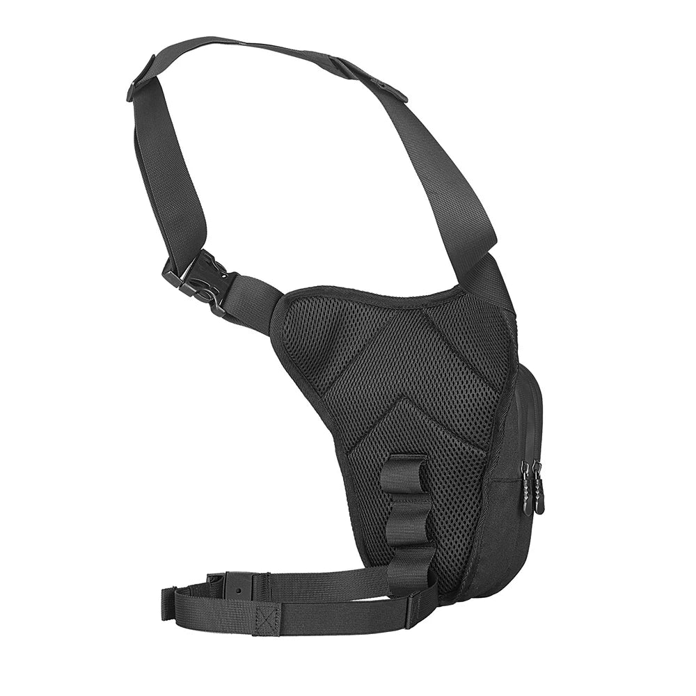 Men Hip Bum Pack Leg Side Bag Tactical Travel Bag Waterproof Pack Bag Outdoor Casual Motorcycle Waist Leg Bag Ride Bags
