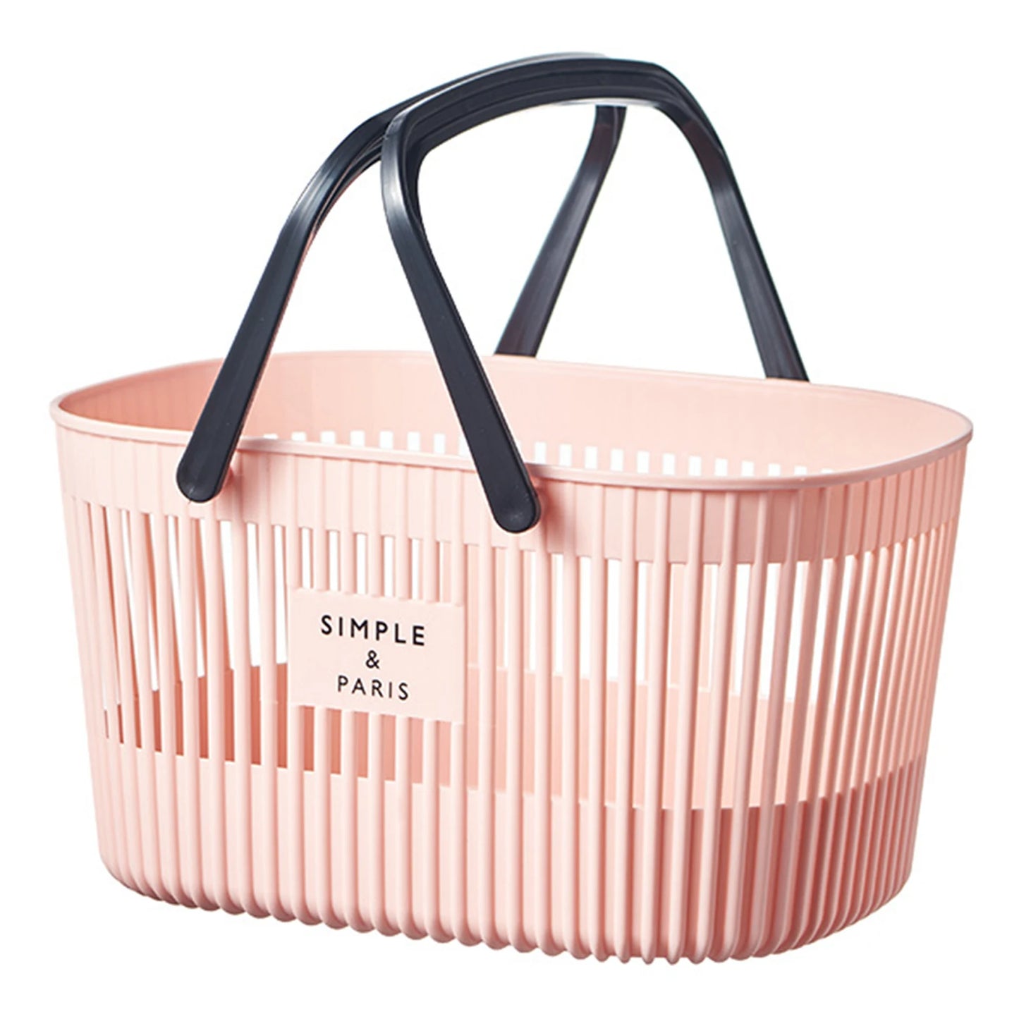 Large Capacity Bath Basket Bathroom Storage Basket For Shower Gel Shampoo Toothbrush Towels Dentifrice Practical Organizer Box