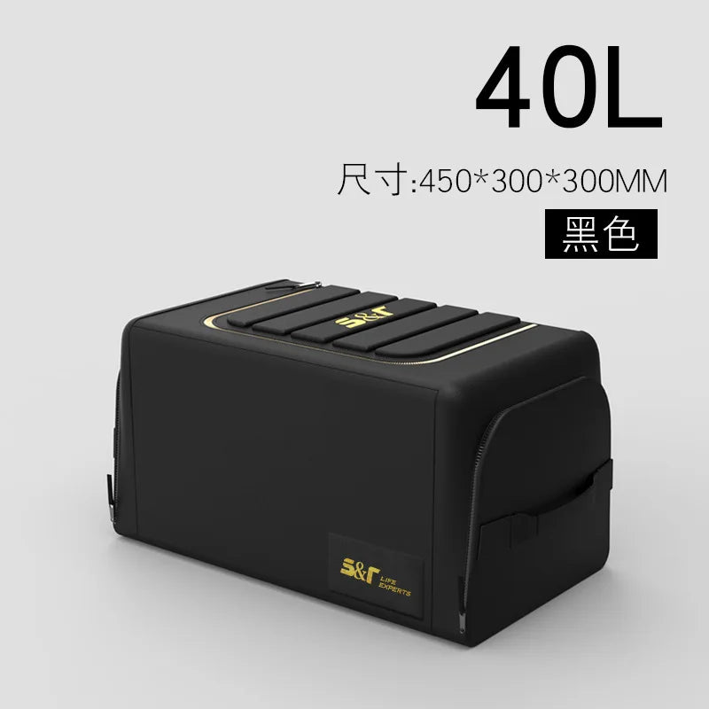 30L-70L Car Luggage Storage Box Large Capacity Multi Functional Tool Storage Bag Oxford Foldable Emergency Storage Box