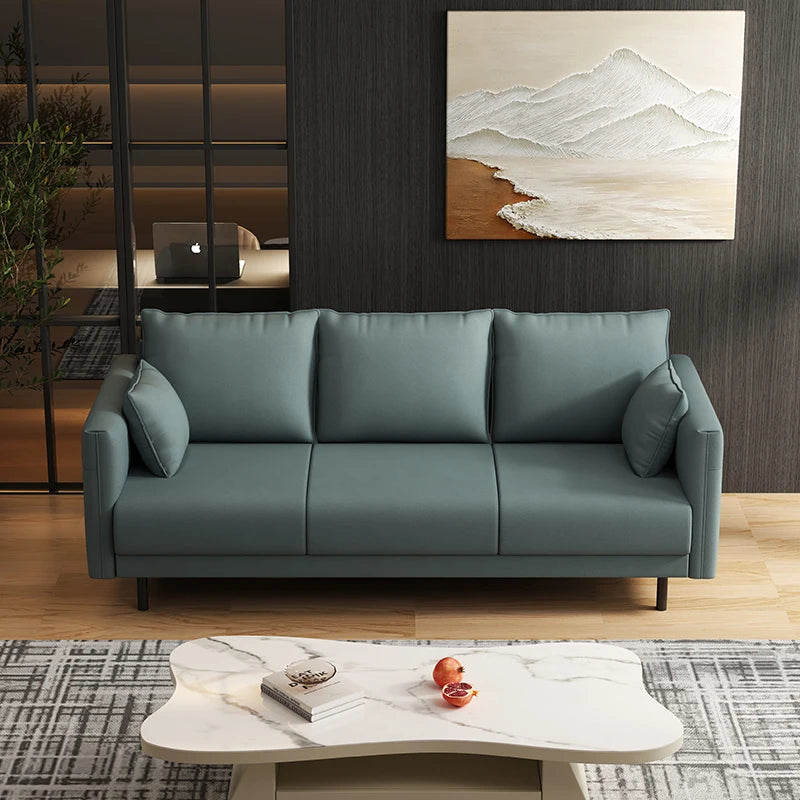 Cheap Garden Living Room Sofa Modern Minimalist Lounge Love Seat Lounge Sofa White Designer Outdoor Wood Divano Home Furniture