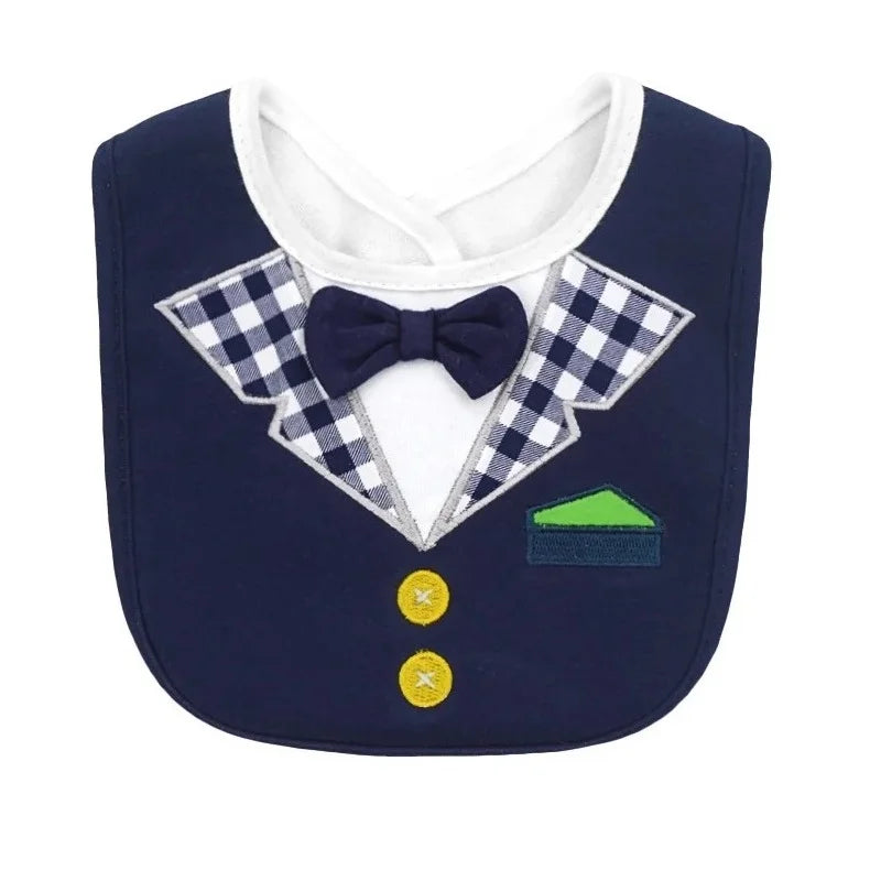 Waterproof Cloth Baby Bibs 100% Cotton High Quality Baby Burp Cloth Infant Saliva Towel for Boys and Girls Baby Accessories