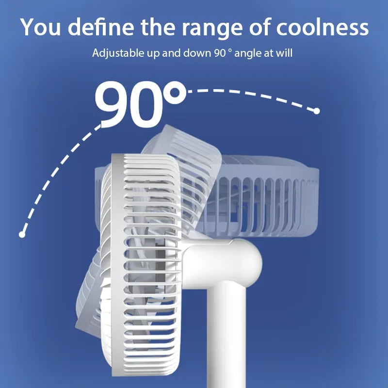 Desktop fan convection cycle USB plug-in fan small electric fan for office desk small electric fan can be adjusted up and down