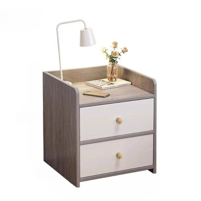 Cabinet Bedroom End Storage Bedside Table Locker Storage Comfotable Home Small Modern Mesitas De Noche Dormitorio Household