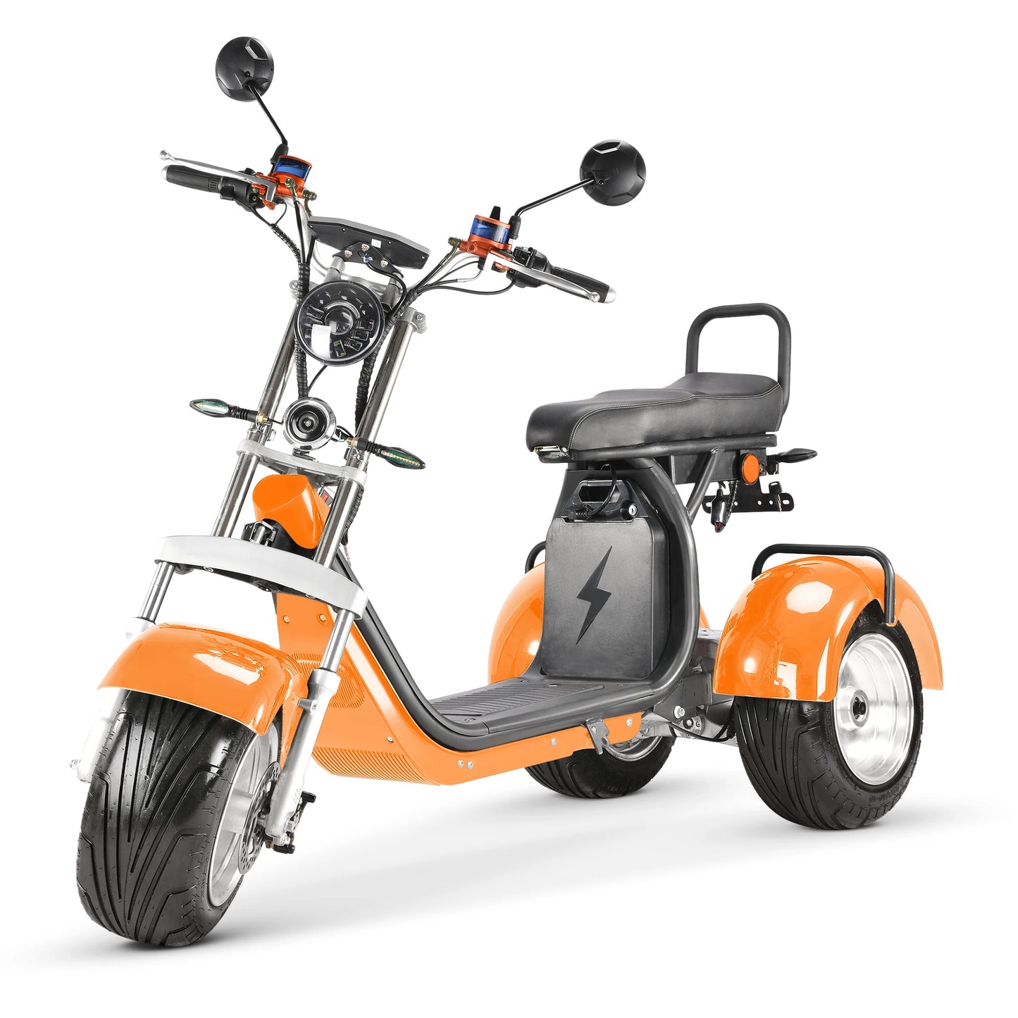 Clark is hot selling 3-Wheel Electric Tricycle Citycoco EEC Approved Electric Dirt Bike Scooter and Motorcycle 4000w Power
