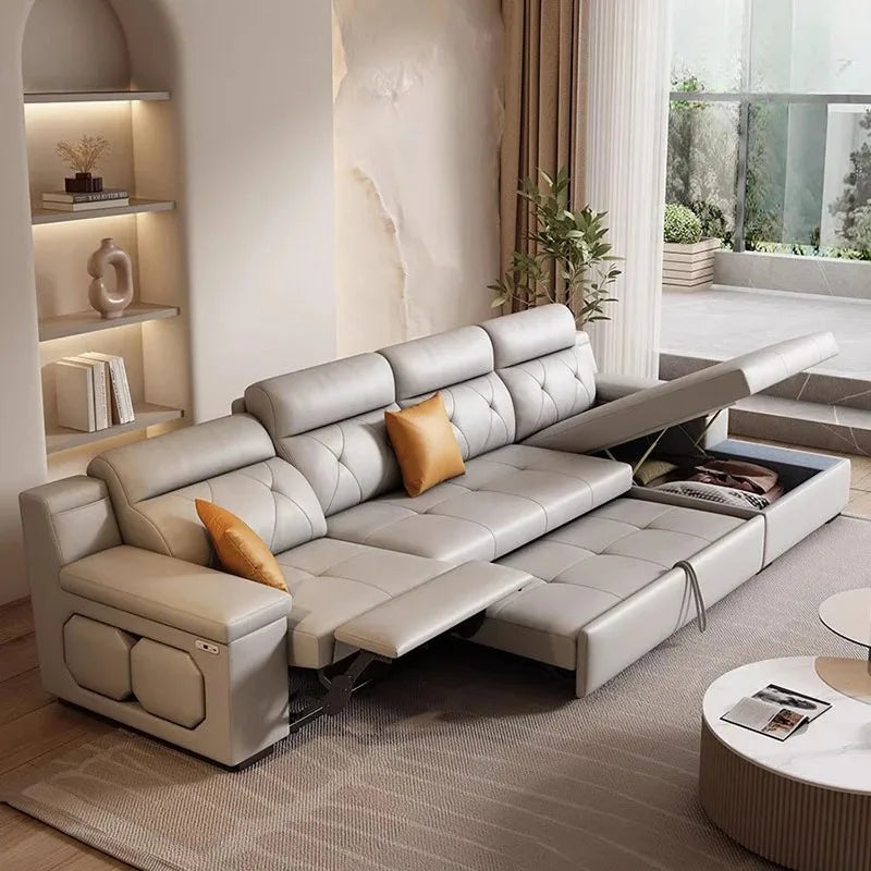 Water Proof Living Room Sofa Armrest Electric Lounges Bedroom Living Room Sofas Recliner Luxury Divano Adhd Home Furniture