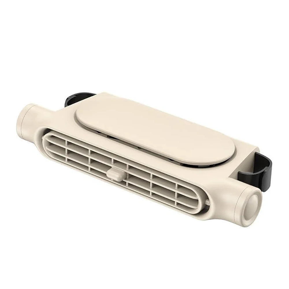 Electric Car Fans for Rear Seat Passenger Portable Fan Headrest Backseat Car Fan 1.5M Type-c Charge 5V 2A Fan with Three Speed