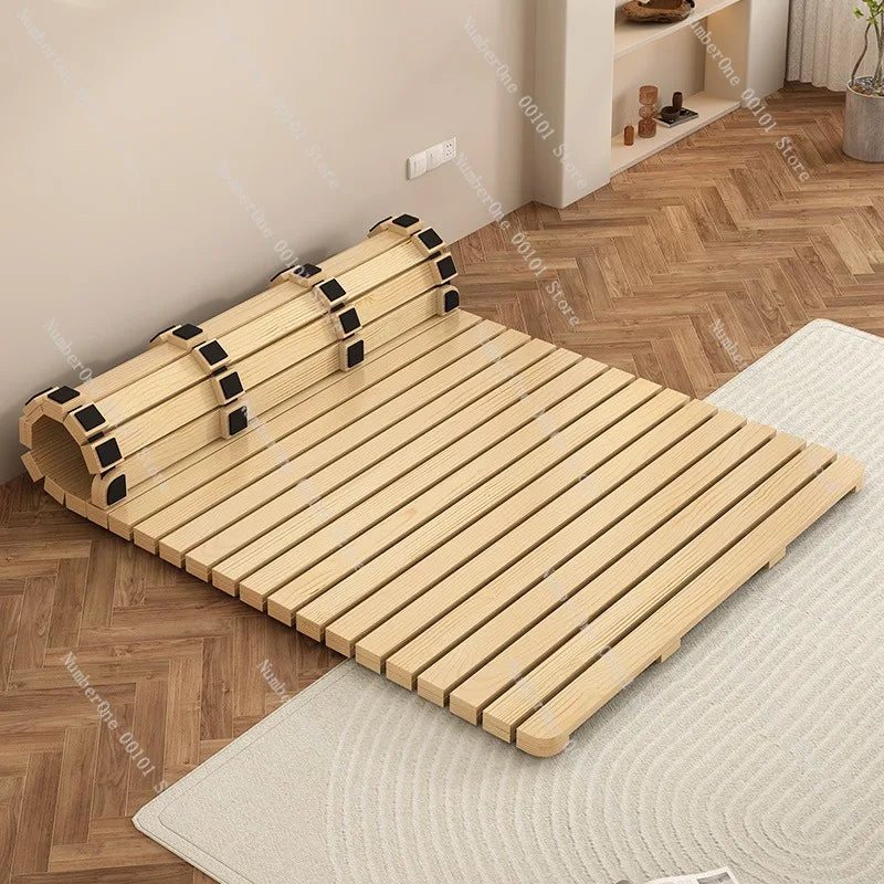 Thickened Hard Bed Board for Solid Wood Floor Bed, Breathable Anti-moisture Tatami Frame for Foldable Floor Beds