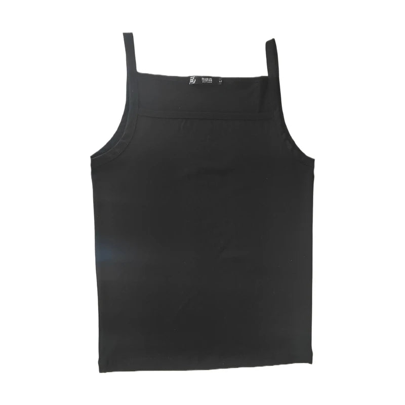 Men's wear sexy men underwear diy Male spaghetti strap low neck tight-fitting vest 100% cotton t-shirt summer men's clothing