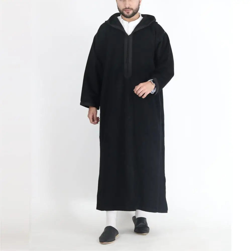 Muslim Men Clothing Kaftan Robes Pakistan Traditional Ethnic Loose Middle East Thobe Kurta Arab Abaya Turkish Dress Dubai Islam