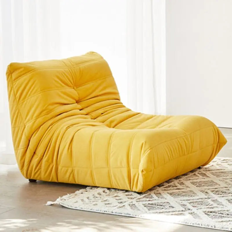 MOMO Caterpillar Lazy Sofa 90cm Width Tatami Mat Single Person Bedroom Balcony Ins Sofa Foam Filling for Lie And Sleep