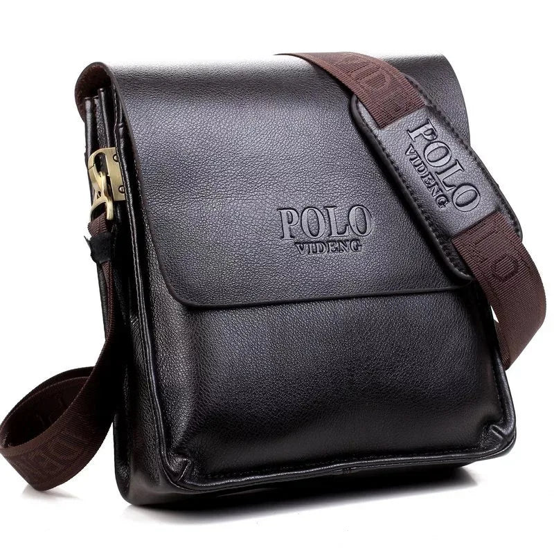 New Men's Shoulder Bag, Men's Bag, Casual Crossbody Bag, POLO Vertical Business Document Men's Bag Bags