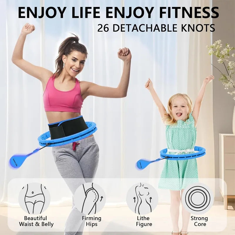 Fitness Hoop Weights to Exercise At Home Sports Entertainment Sport Equipment for Slimming Gym Ring Portable Body