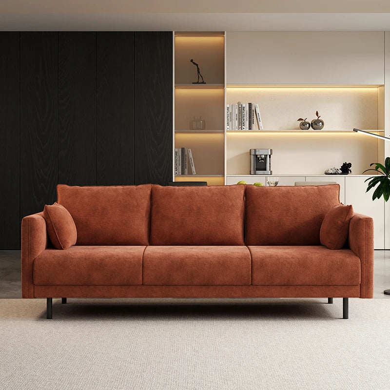 Cheap Garden Living Room Sofa Modern Minimalist Lounge Love Seat Lounge Sofa White Designer Outdoor Wood Divano Home Furniture
