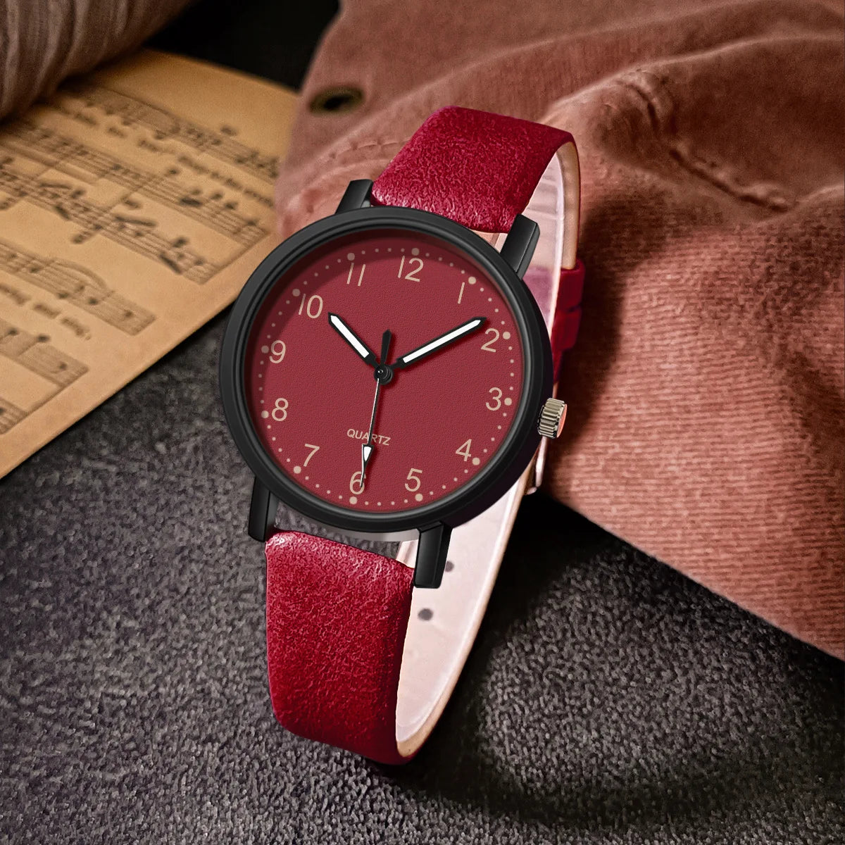 Vintage Watch for Women Leather Strap Wristwatch Quartz Watches Women Clock Ladies Watch Gift Reloj Mujer Relojes De Mujer