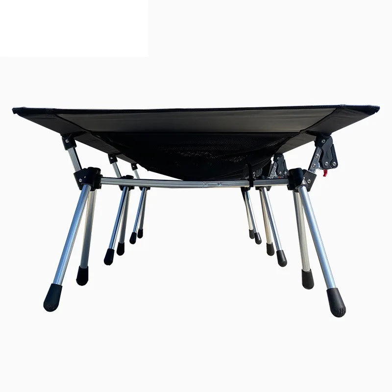 Camping Folding Cot High Legs One Person Outdoor Office Nap Sleeping Bed