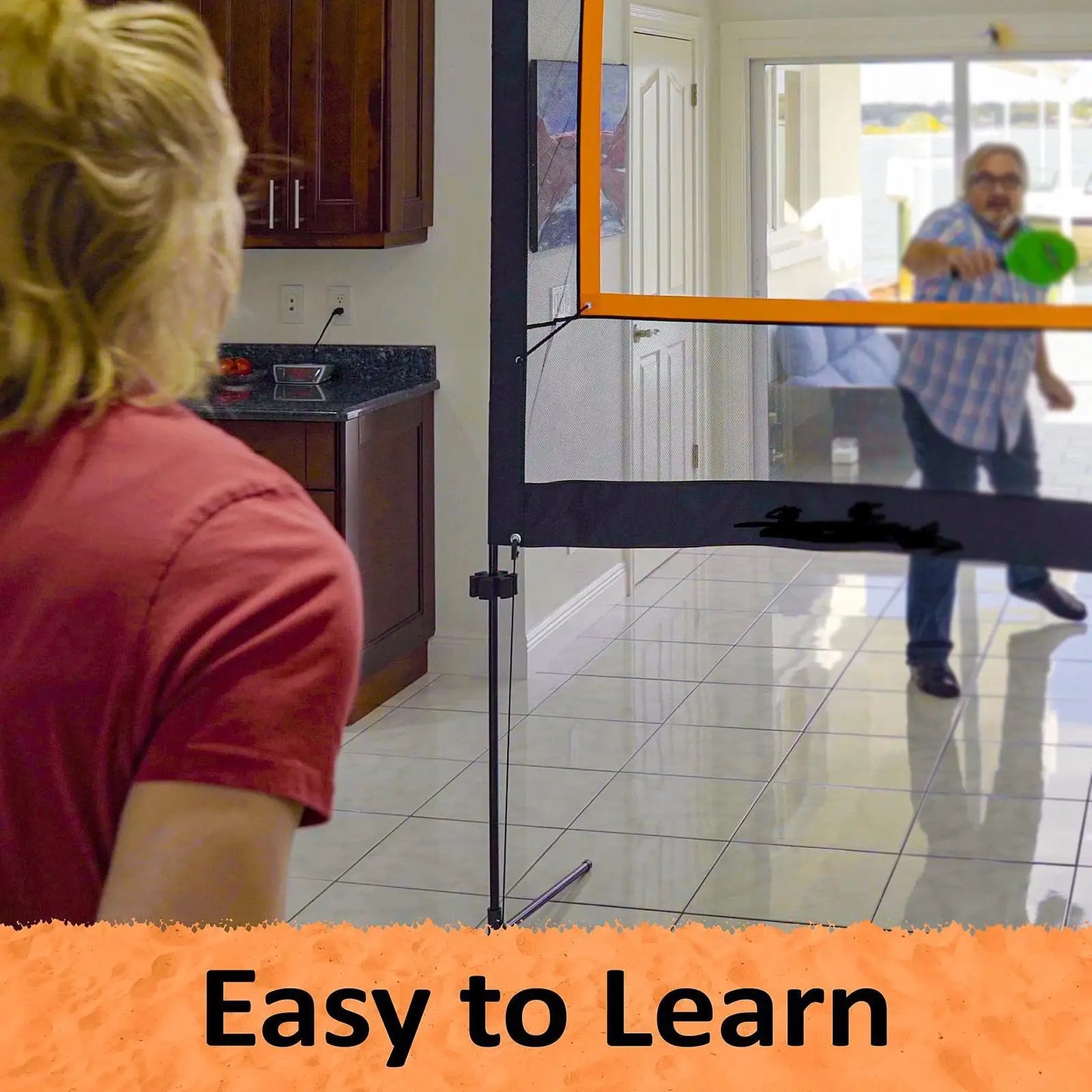 Badminton Net Set Sports Net with Carry Bag with Stand with Shuttlecocks with Rackets for Games Beach Indoor Practice