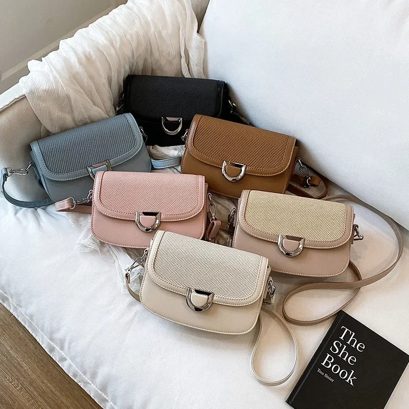 Women's Underarm Bag 2025New Trendy Shoulder Purse Vintage Casual Small Square Crossbody Stylish Versatile Handbag