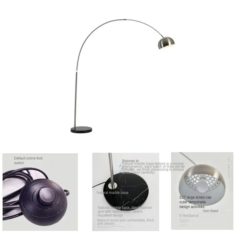 Modern Minimalist Living Room, Study, Sofa, Bedroom Vertical Lights, Fishing Floor Lamps, Vertical Ambient Lighting Desk Lamps