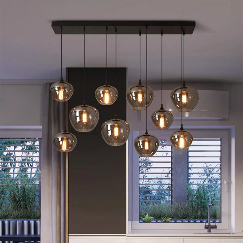 Modern home decor led lights pendant light lamps for living room Chandeliers for dining room hanging light indoor lighting