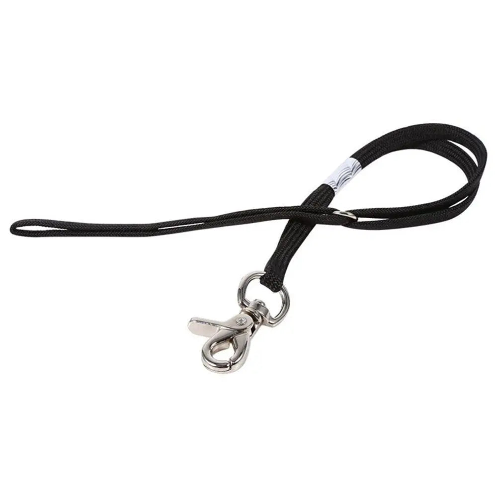 Pet Accessories Durable Restraint Rope Harness Animal Cat Nylon Rope Dogs Leash Noose Loop Lock Clip Rope