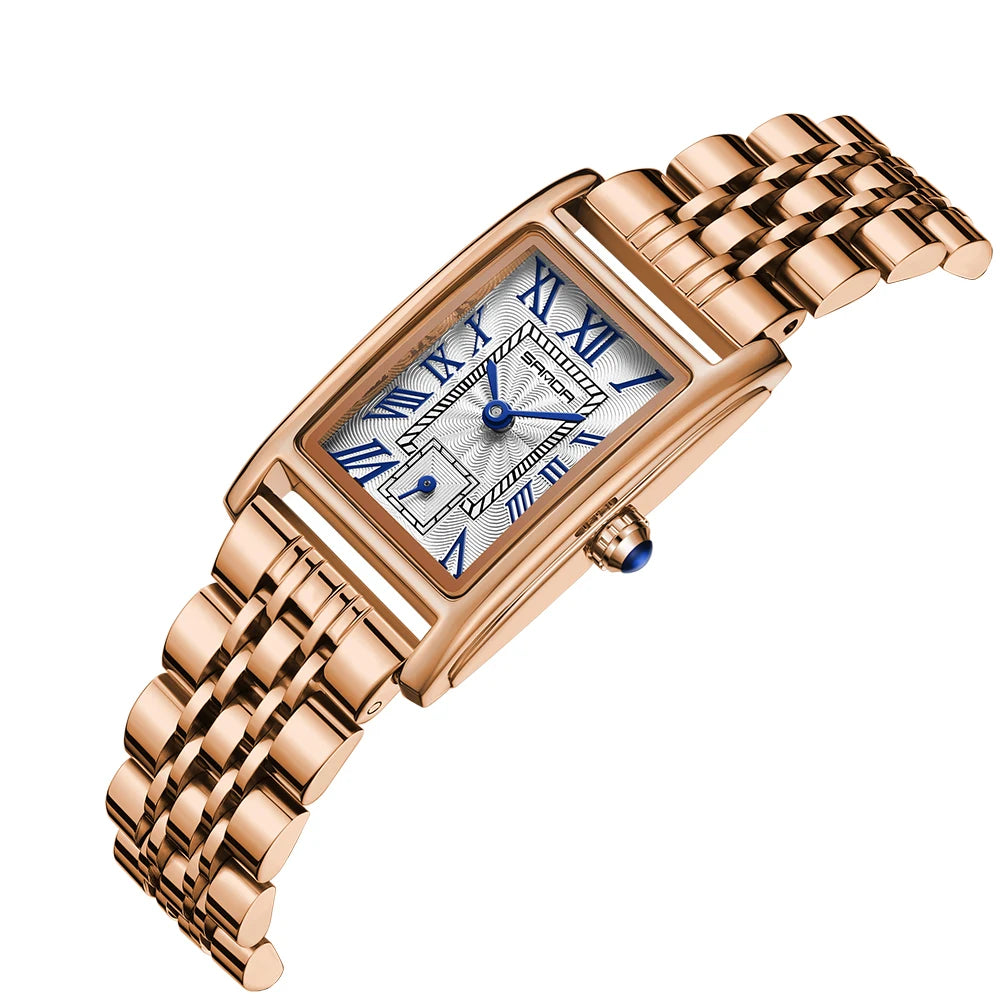 2025 New Fashion Ladies Watches for Women Creative Steel Girls Bracelet Wristwatches Female Waterproof Clocks Relogio Feminino
