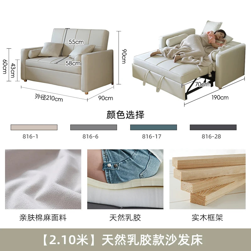 Garden Lounge Sofas Living Room Background Modern Folding Sofa Bed Corner Designer Muebles Para El Hogar Home Furniture