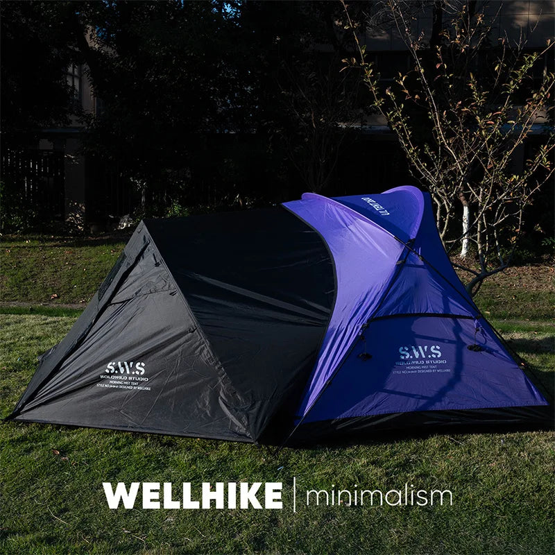 WELLHIKE Camp Tent Expansion Account Outside Camping Awning Rainproof Sunproof Wilderness Park Camping Equipment Only Expansion