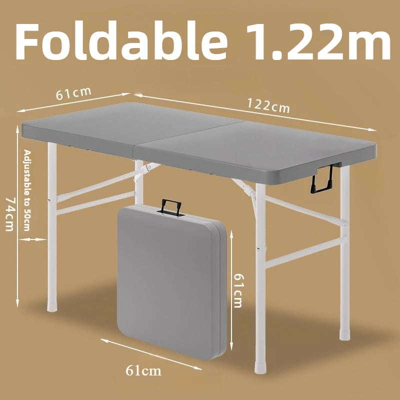 Foldable Dining Table Portable Home Dining Table Outdoor Stall Student Desk Easy To Store Multifunctional Dining Room Furniture