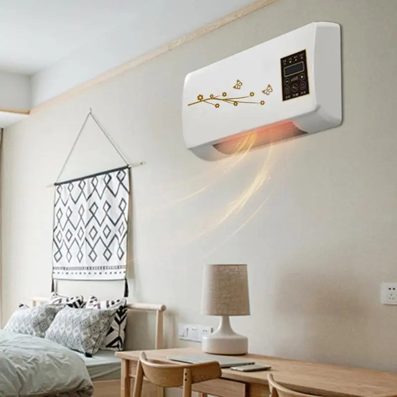 Portable Ductless Air Conditioner Multifunctional Wall-mounted Air and Heater RV Air Conditioner Fan Heater