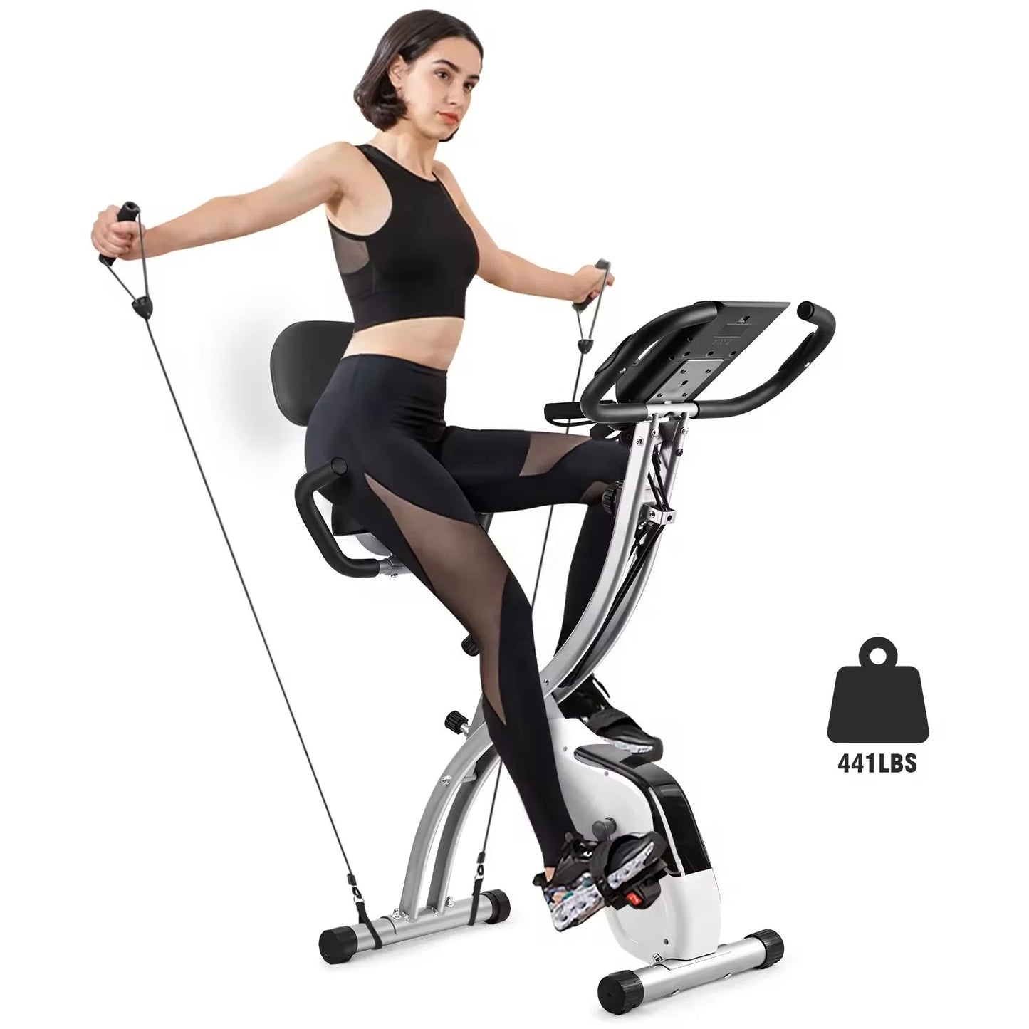 Fitness Exercise Bike 2024 Folding Magnetic Upright Stationary Bike Recumbent Exercise Bike For Adults