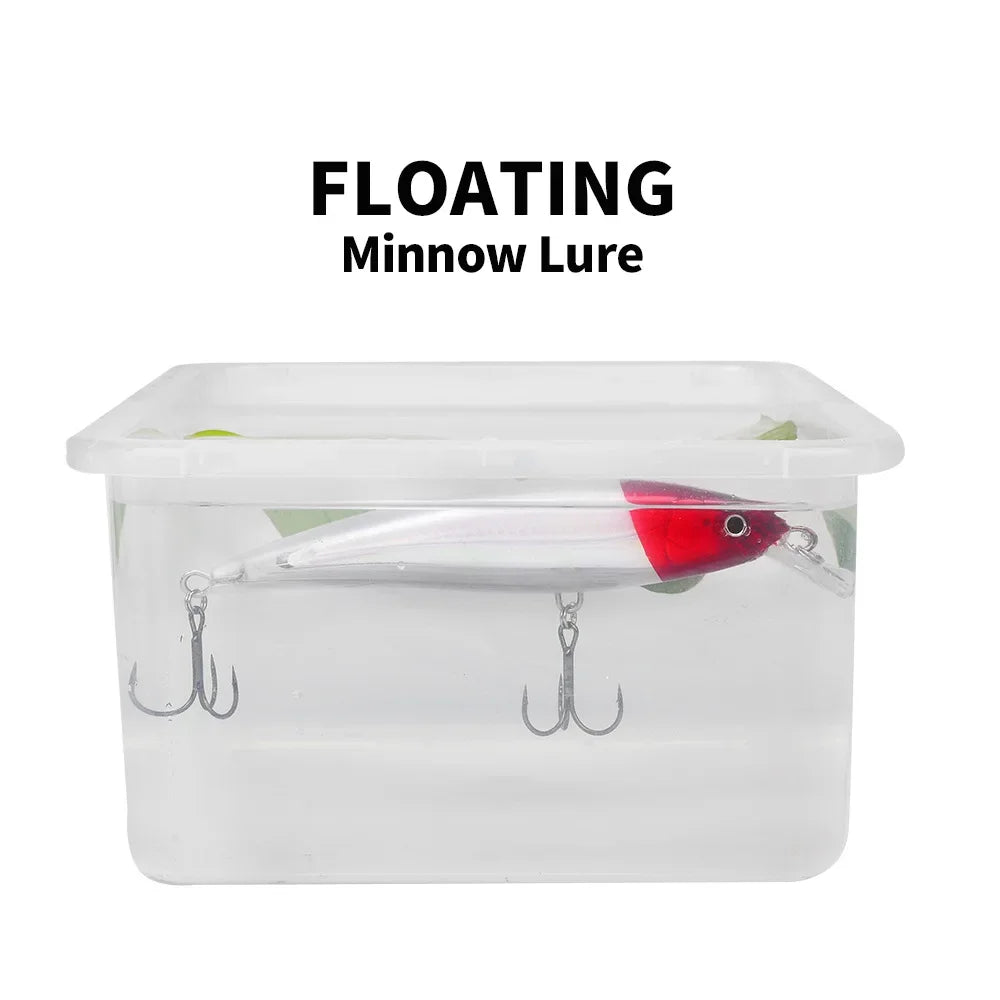 Fish Bait Floating in Water, Biomimetic Artificial Plastic Hard Bait, Specialized Lure for Sea Fishing for Giant Objects