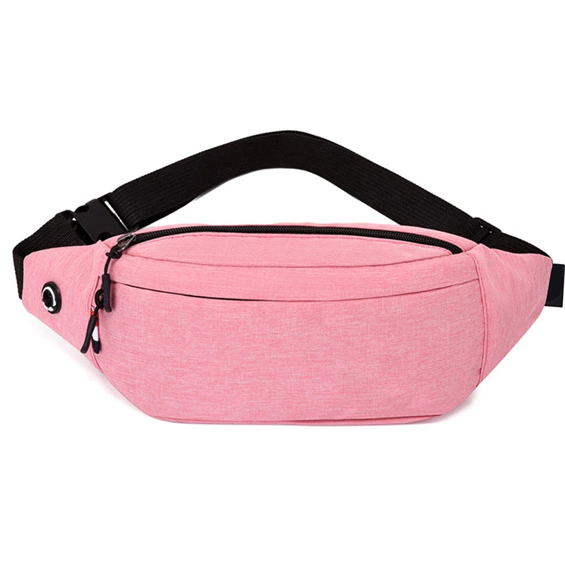 Men Male Waist Bag Pack Grey Casual Functional belt bag Large Belt Pouch Phone Money Belt bag Fanny Travel Hip