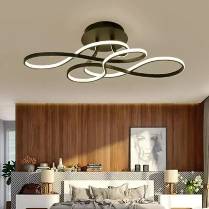 Home Decoration Indoor Lighting Modern Ceiling Lamp LED Chandelier For Living Dining Room Bedroom Aisle Balcony Fixture Luster