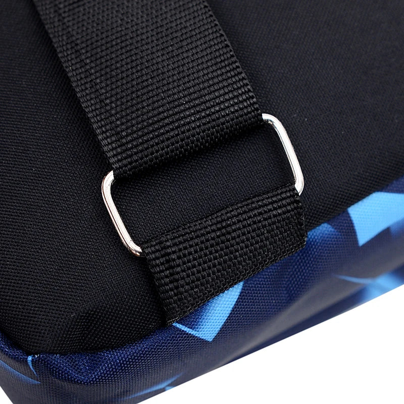 Men's Chest Bag Simple Multi-Functional Large Capacity Men's Casual Crossbody Bag Multi-Functional Single Shoulder Messenger Bag