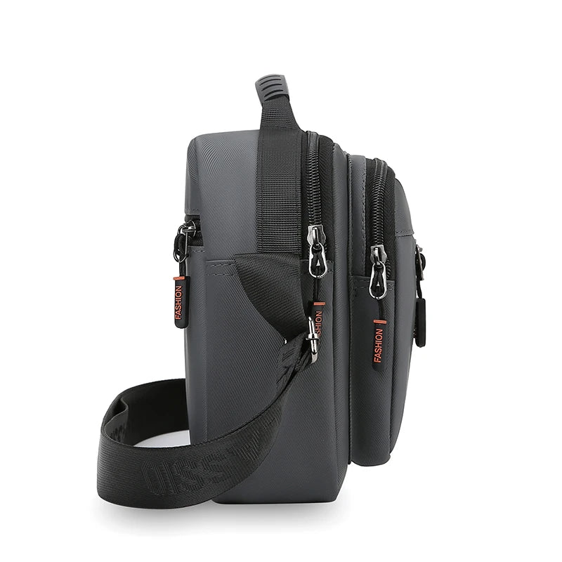 New Men's Single-Shoulder Bag - High-End Business Crossbody Bag With Simple And Versatile Design For All Occasions