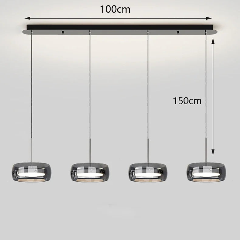Modern home decor ring led lights pendant light lamps for living room Chandeliers for dining room hanging light indoor lighting