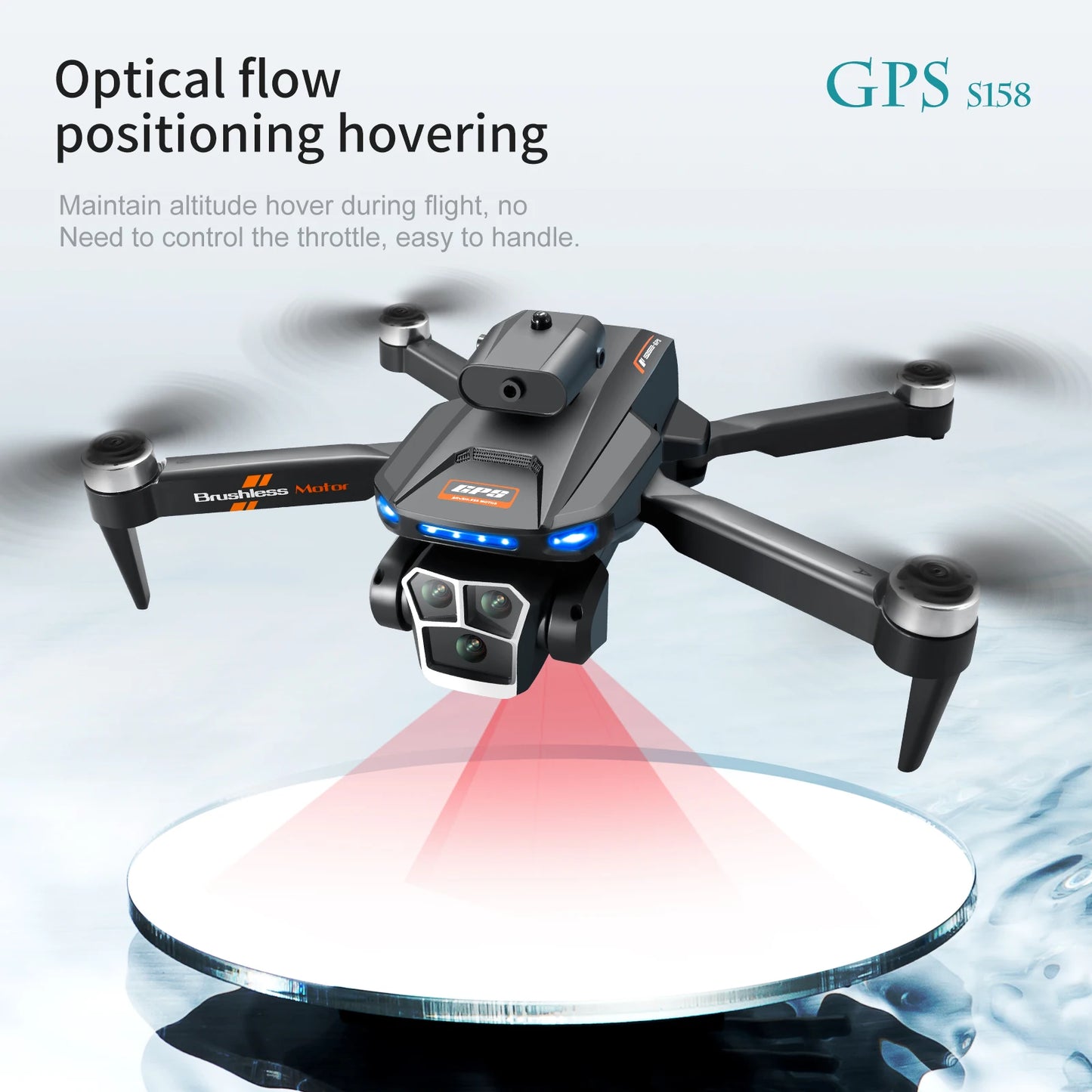 8K Drone RC Quadcopter FPV Dron with 4K Camera GPS Obstacle Avoidance Mini Foldable HD Professional Aerial Photography UAV Toys
